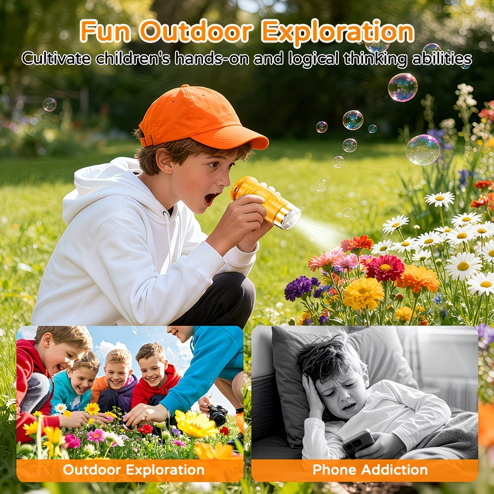 Rivgot USB Handheld Digital Microscope (1080P HD, 1000×) | The Visual Scientist Lab Series