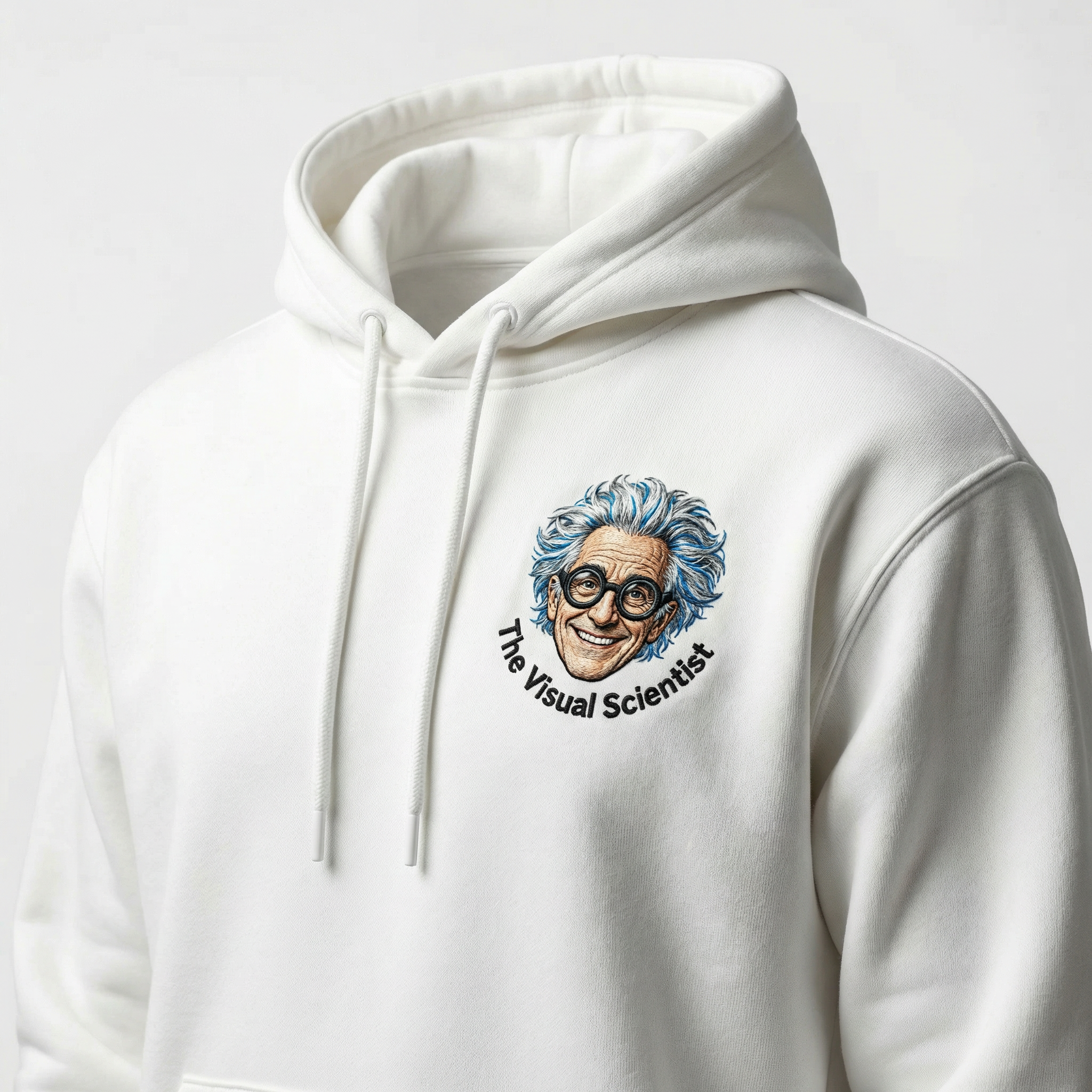 Science Crest T-Shirt – Embroidered Logo | The Visual Scientist