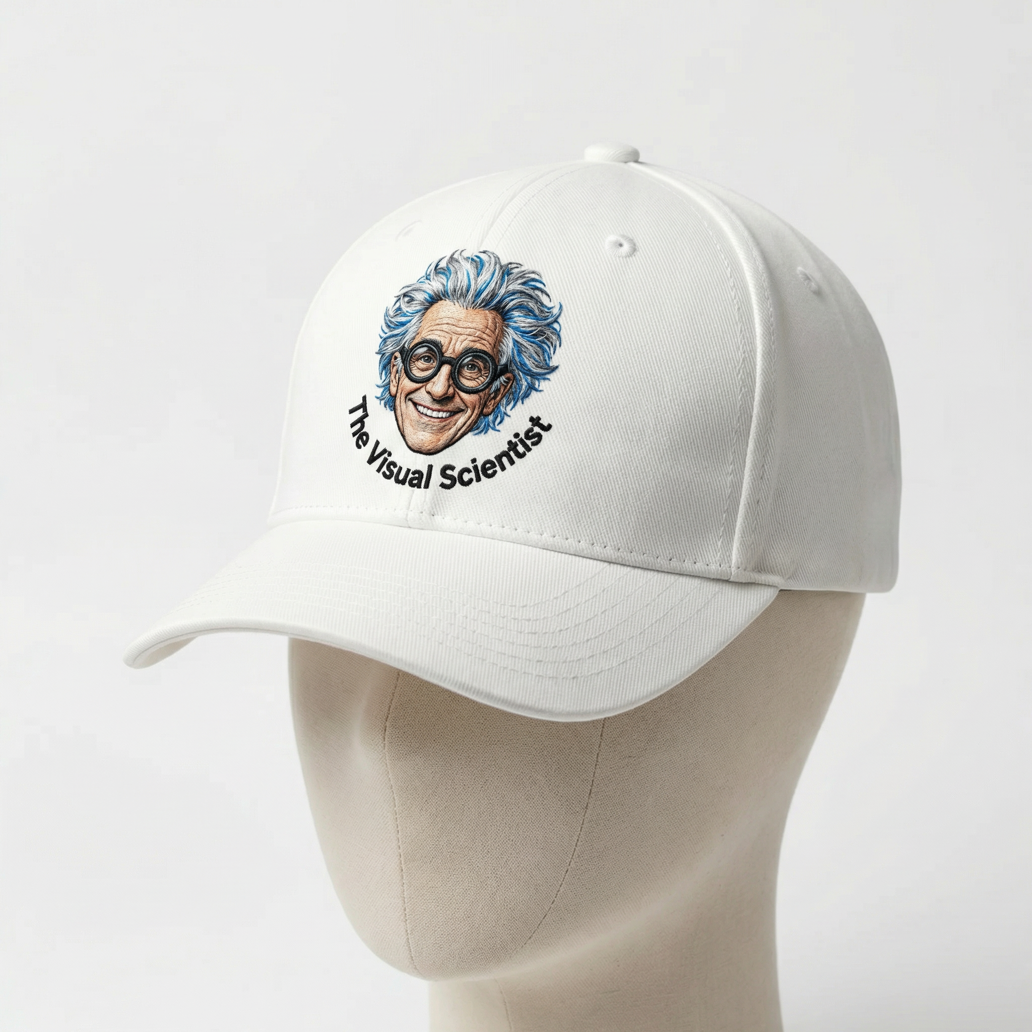 Science Logo Baseball Cap – Adjustable | The Visual Scientist