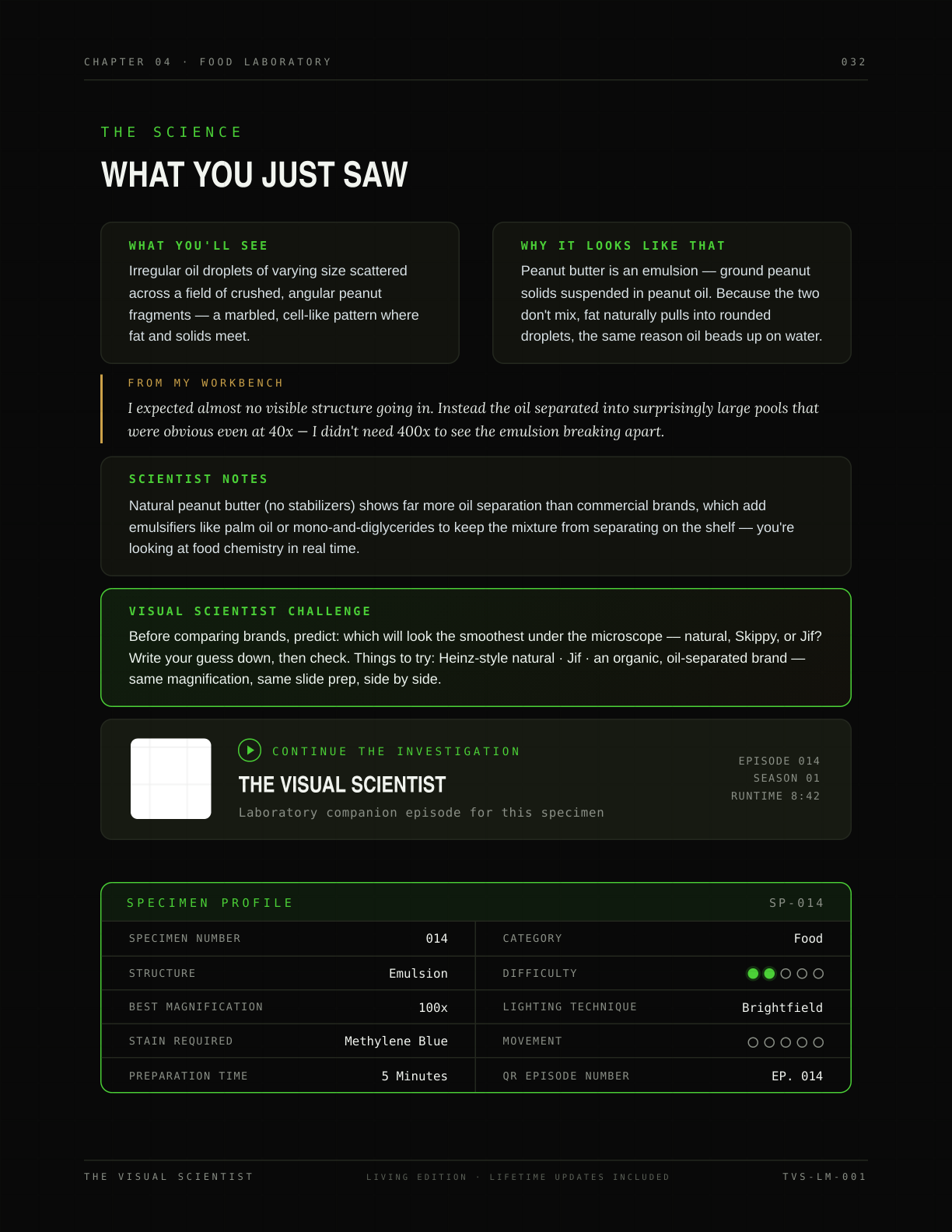 The Official Visual Scientist Lab Manual (Living Edition)