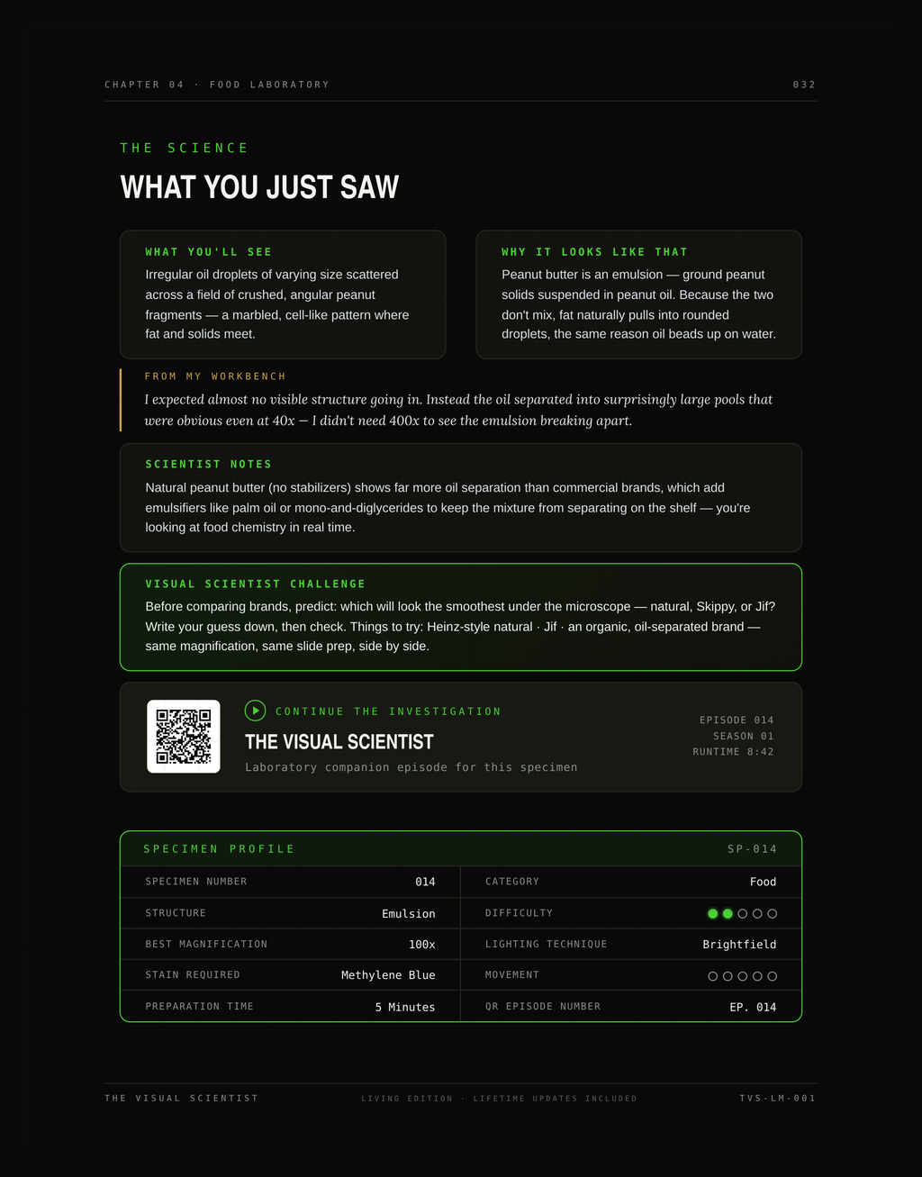 The Official Visual Scientist Lab Manual (Living Edition)